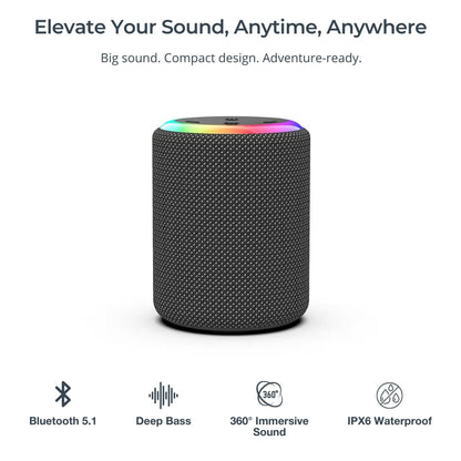 ViSound™ Pulse - Portable Bluetooth Speaker